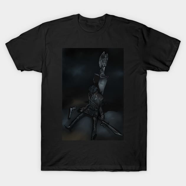 The Fallen Hero T-Shirt by Grindwheel Games Store